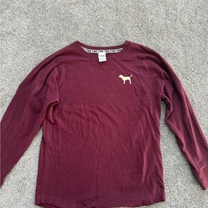 Victoria's Secret PINK Maroon Top